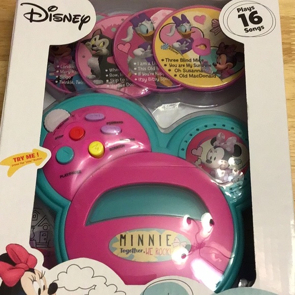 Minnie Mouse CD Player, NEW, 3+ ages - Picture 2 of 10